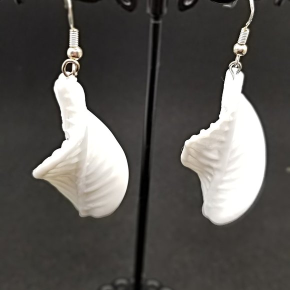 Leaf Earrings Handmade - Picture 1 of 3